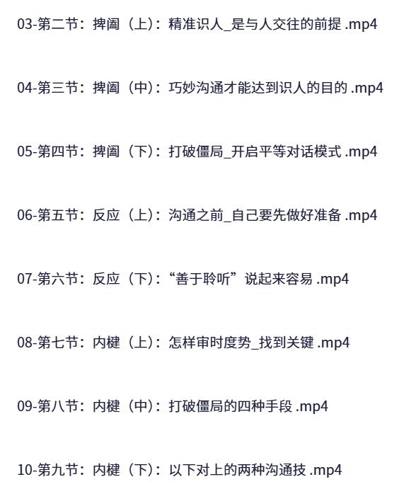学透鬼谷子谋略课程 21堂视频课最全攻心术 美女讲解_www.jishuyy.com