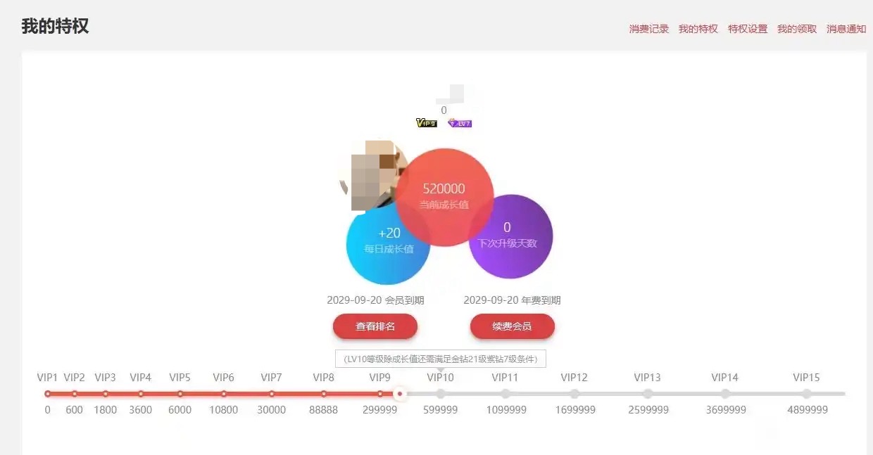 YYvip15需要多少成长值 YYvip10-15成长值公布_www.jishuyy.com