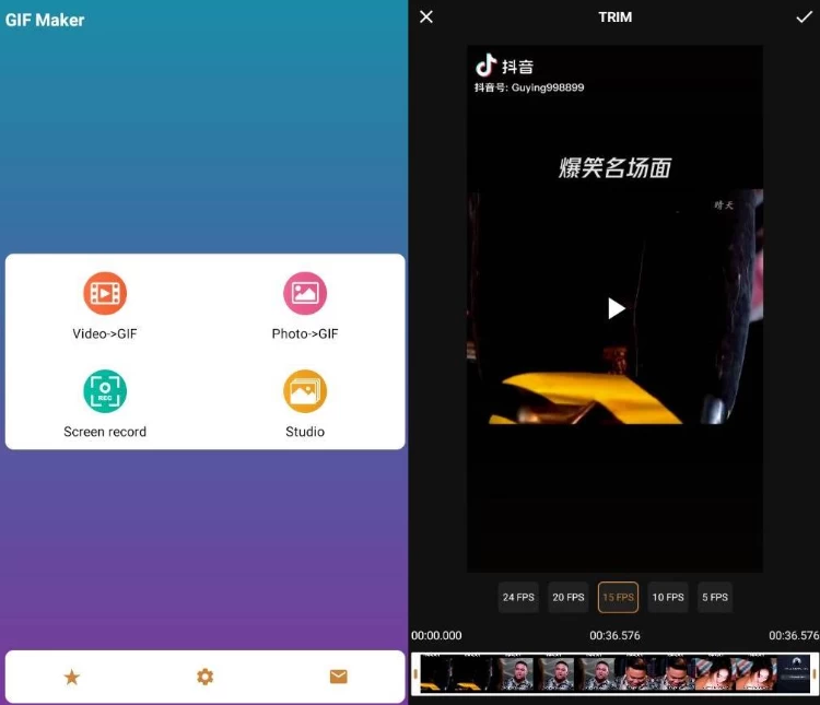 GIF Maker 视频转GIF动图 v2.0.4 高级版_www.jishuyy.com