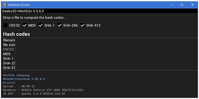Geeks3D H4shG3n 文件哈希计算工具 v0.5.6.0 绿色版_www.jishuyy.com