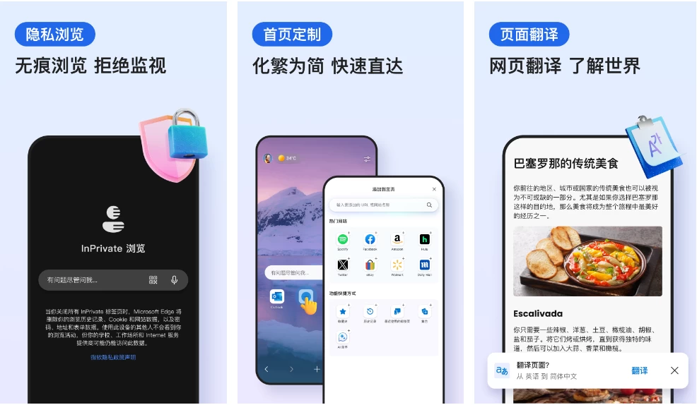 微软 手机Edge浏览器 v141.0.3537.91 谷歌版_www.jishuyy.com