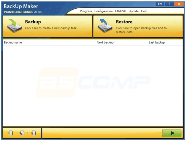 ASCOMP BackUp Maker Pro 强大备份软件 v8.317 便携版_www.jishuyy.com