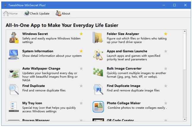 TweakNow WinSecret Plus! 系统优化工具 v7.4.1 中文便携版_www.jishuyy.com