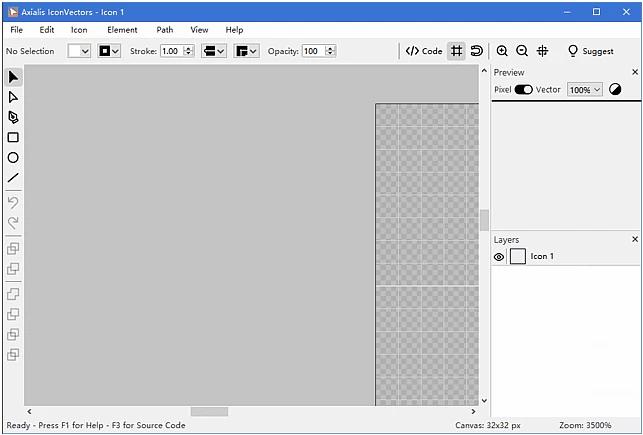 Axialis IconVectors 矢量图标编辑器 v1.10 便携版_www.jishuyy.com