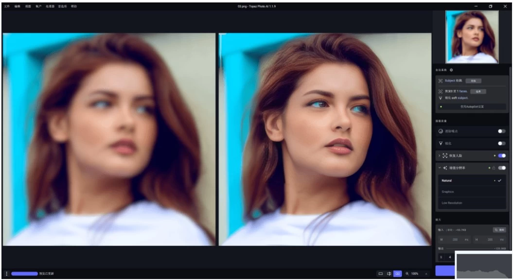Topaz Photo AI v4.1.0 便携版_www.jishuyy.com