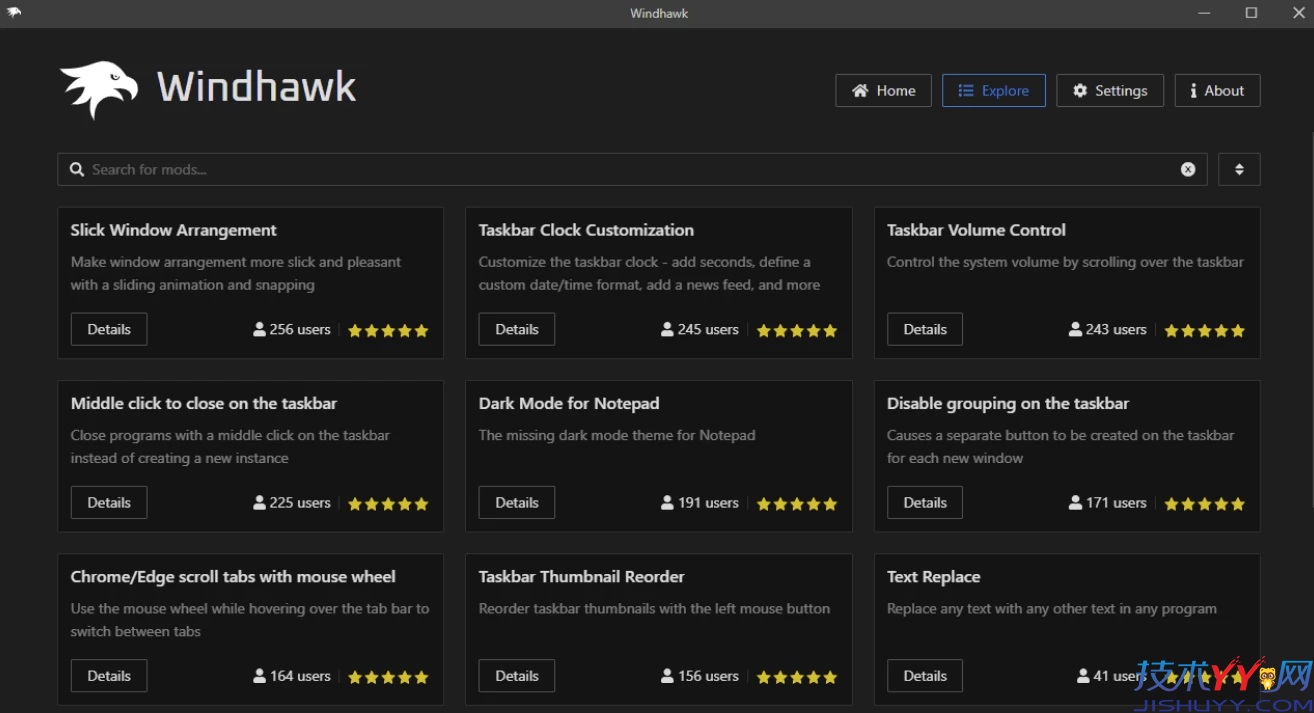 windhawk 自定义修改软件 v1.7 多语便携版_www.jishuyy.com