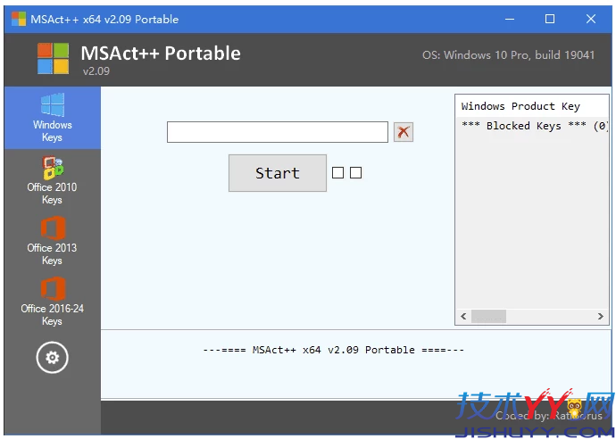 MSAct++ Windows和Office激活工具 v2.11 绿色版_www.jishuyy.com