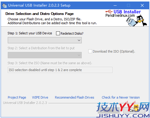 Universal USB Installer USB启动盘创建工具 v2.0.2.9_www.jishuyy.com