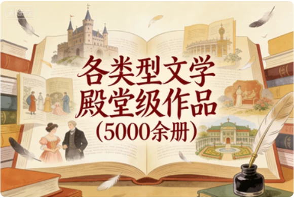 各类型文学殿堂级作品（5000余册）_www.jishuyy.com