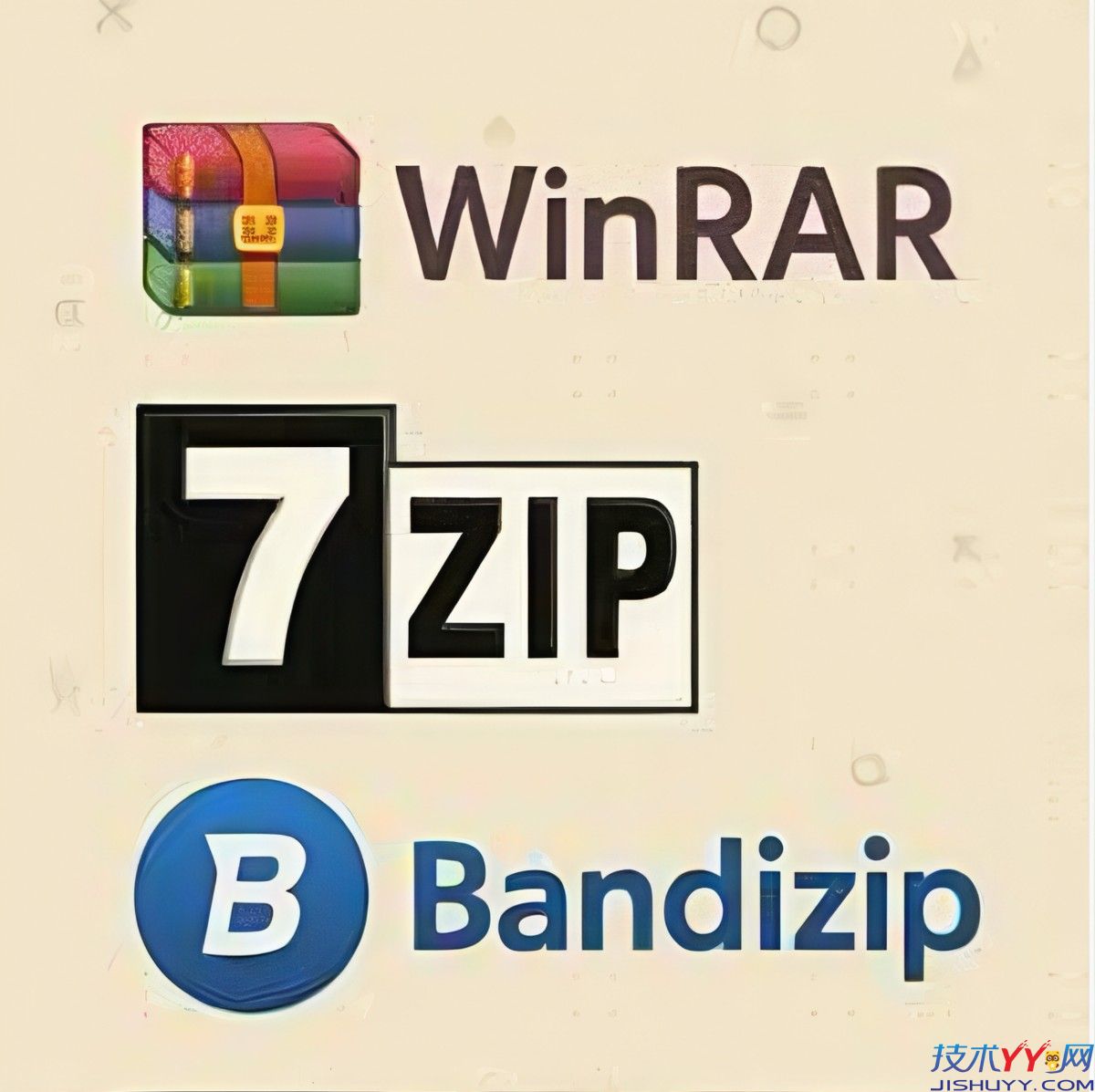 WinRAR+Bindizip+7zip 免费无广告永久使用_www.jishuyy.com