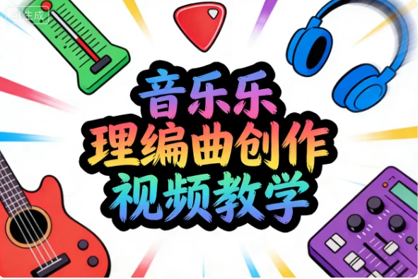 音乐乐理编曲创作视频教学_www.jishuyy.com