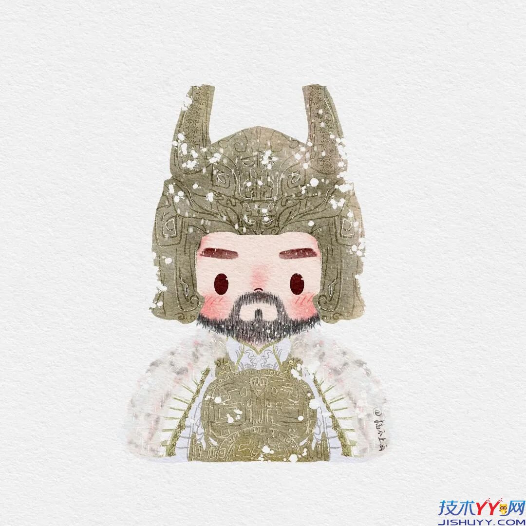 封神Q版头像 封神系列经典神话人物主题头像图片_www.jishuyy.com