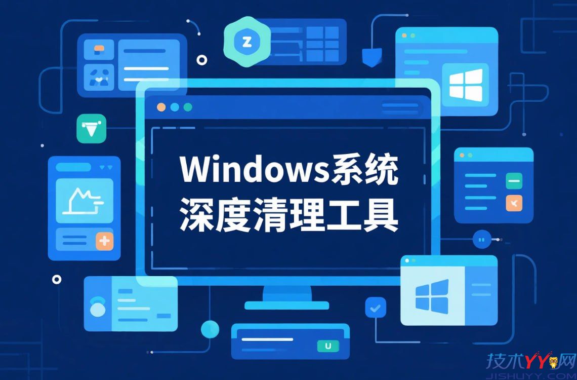 功能强大的Windows系统深度清理工具，一键减轻磁盘负担_www.jishuyy.com