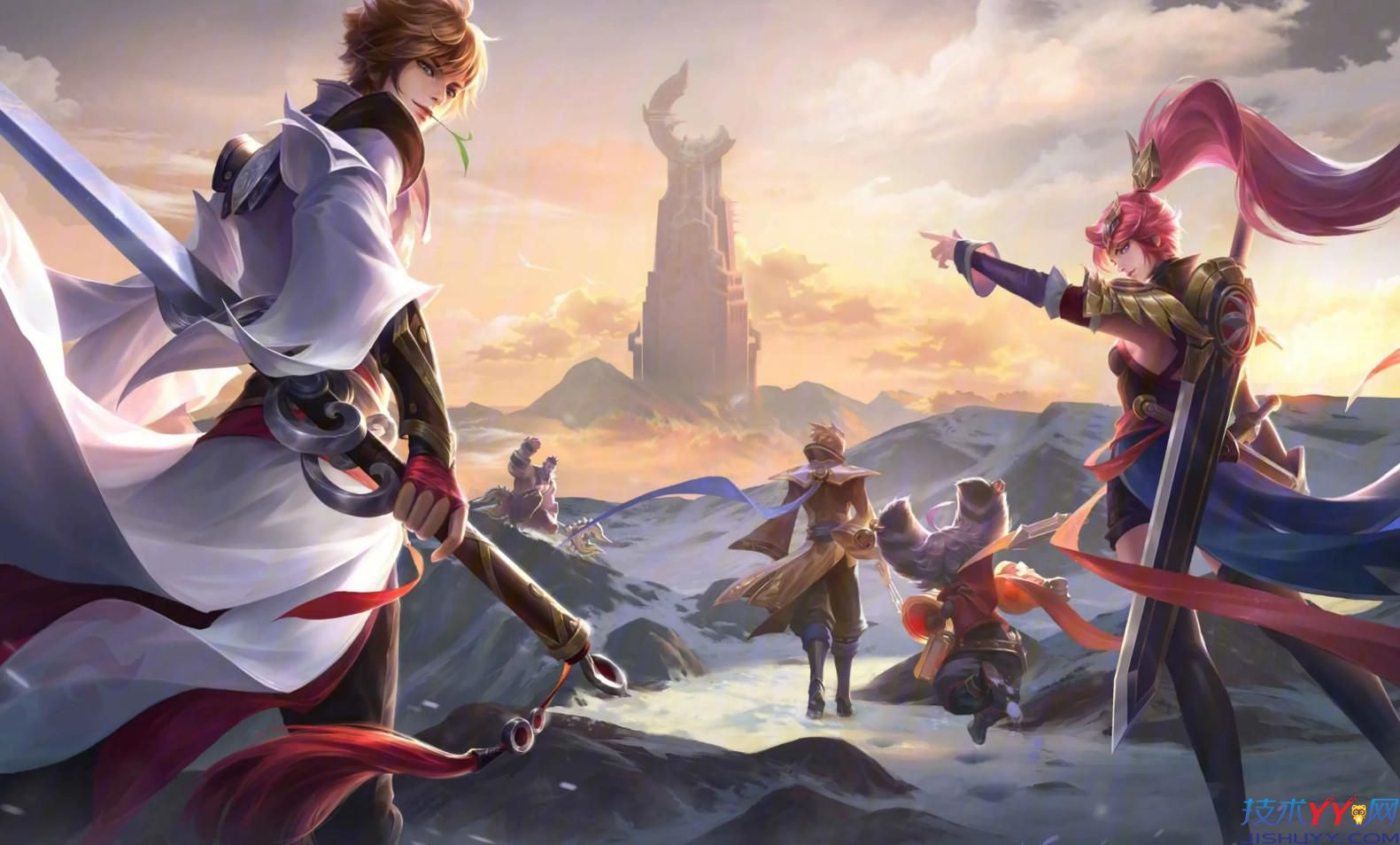 王者荣耀 国服教练兰琋全英雄教学 让你从青铜到王者_www.jishuyy.com