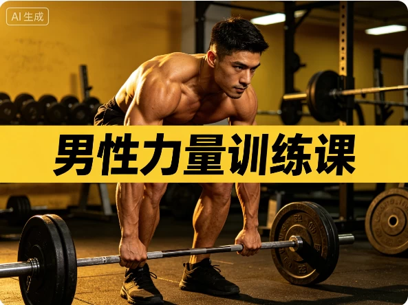 男性力量训练课_www.jishuyy.com