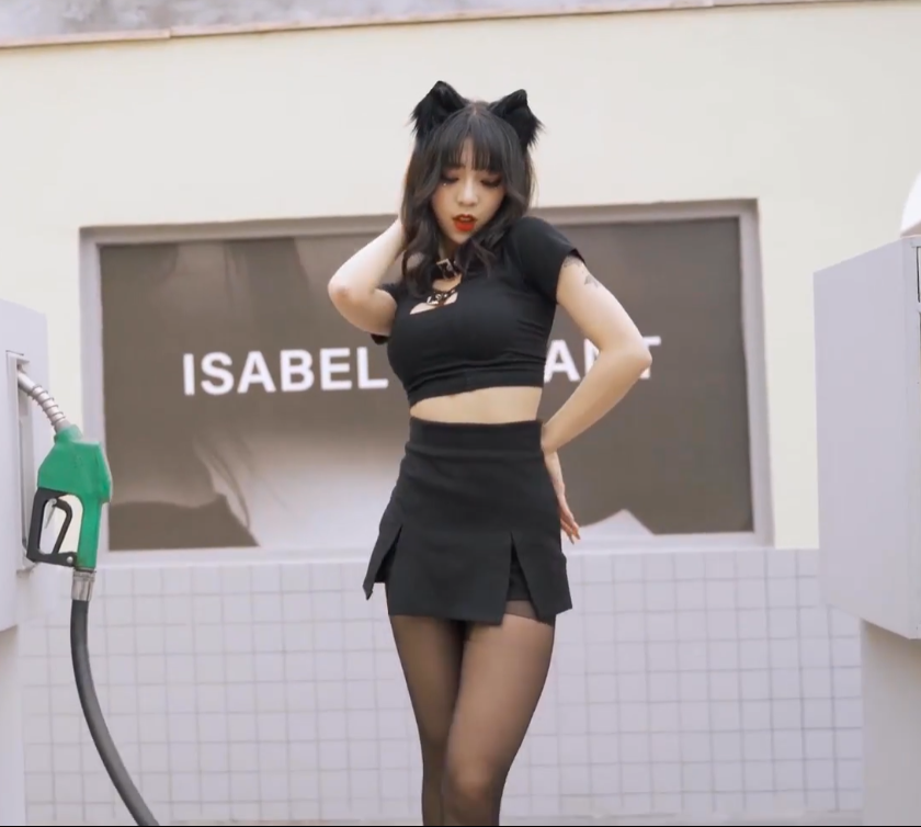 【壁纸】舔屏!舔屏！性感纯欲黑丝美女超清动态壁纸~80张郝娆姣